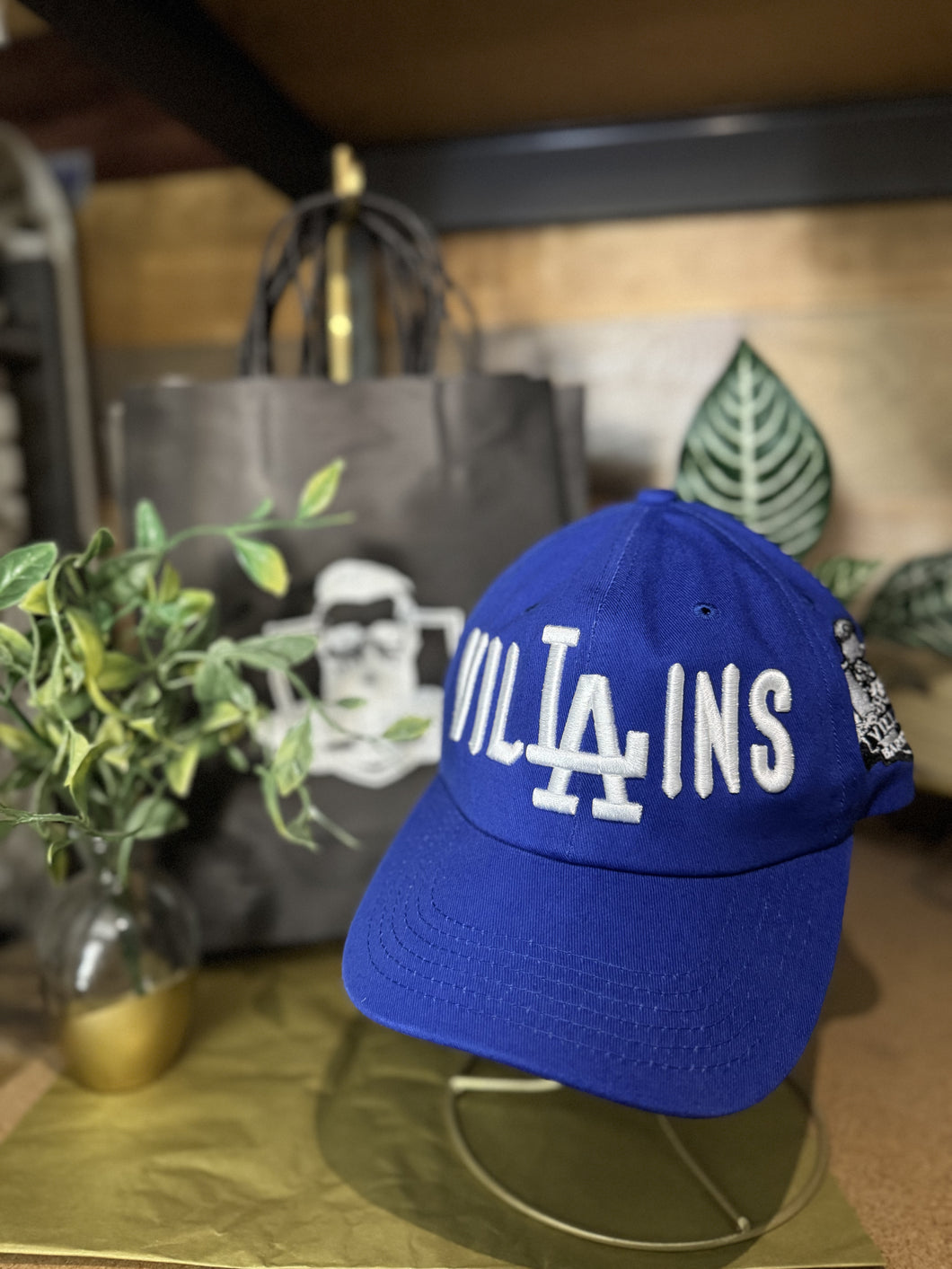 Bleed blue dad hat